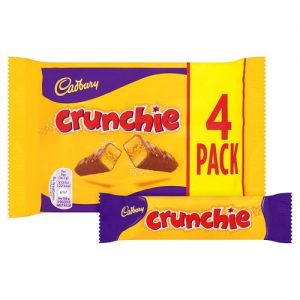 Cadbury crunchie (4 x 26,1 g Riegel) 104.4g Vorteilspackung