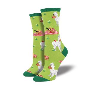 Socksmith Alpaca Lunch, Alpaka Picnick - Socken Damen Gr 39 - 42, Green