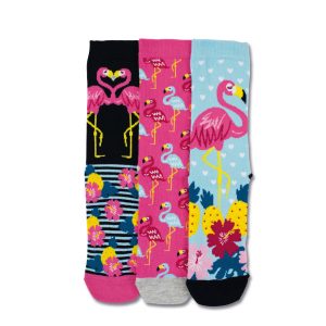United Oddsocks 3's - Ladies - Martha / Flamingo - Gr. 37-42