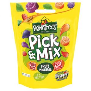 Rowntree's Pick and Mix - Jelly Tots, Fruit Pastilles, Fruit Gums - 150g -  Vegan Friendly