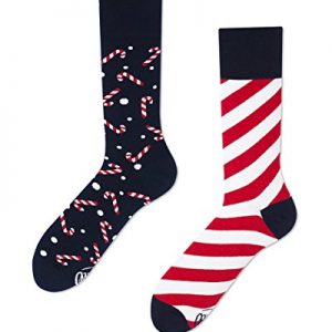 Many Mornings – verrückte, bunte mismatched Socken – Sweet X-Mas – Süße Weihnachten Gr. 43-46