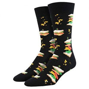 Socksmith – Sandwiches Herren Socken – schwarz Gr. 43 – 46