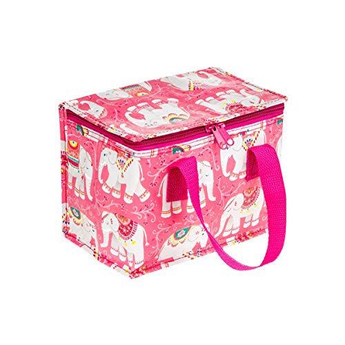 Sass & Belle  - Lunch Bag -  Pink Mandala Elephant
