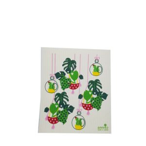 Anneko Design  - Swedish Dishcloth - Spülschwamm - Plants / Pflanzen