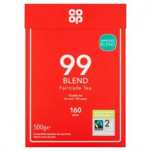 Co-op 99 Blend Fairtrade Tea 160 Tea Bags,  500g