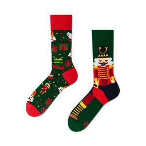Many Mornings – verrückte, bunte mismatched Socken – The Nutcracker / Der Nussknacker Gr. 35 – 38