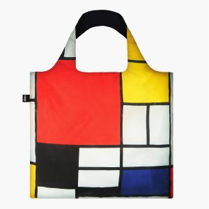LOQI Museum Piet Mondrian Red Yellow Blue Black Composition