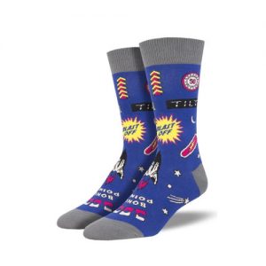 Socksmith – Arcade - Full Tilt -  Herren Socken – blau – Gr. 43 – 46