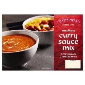 Mayflower Chinese Style Medium Curry Sauce Mix,  255g