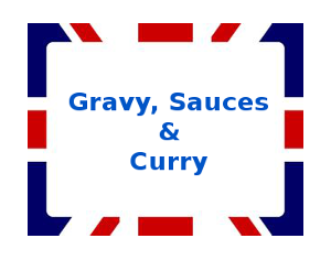 Gravy, Sauces & Curry