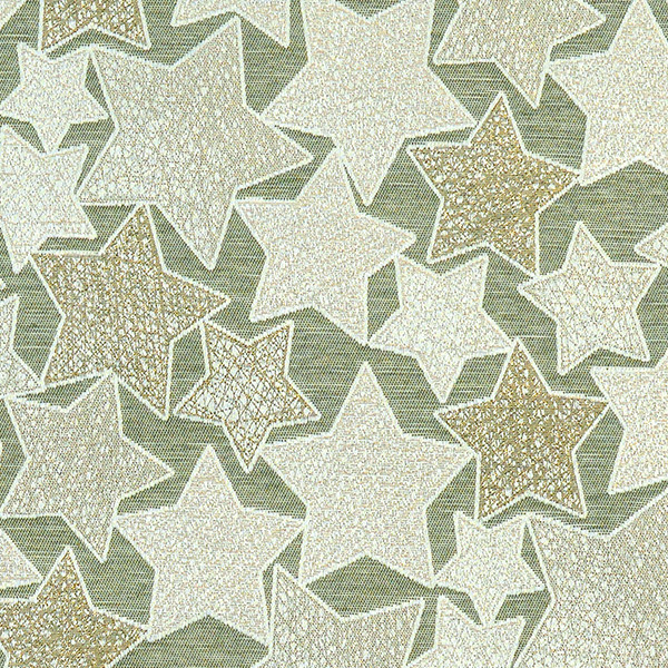 Sander Tischläufer / Table Runner Star Parade Jacquard mit Glanzeffekt 50 x 140cm Farbe