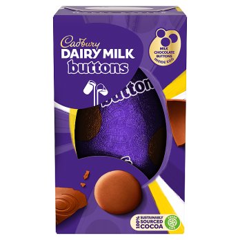 Cadbury Dairy Milk Buttons Easter Egg, 91g