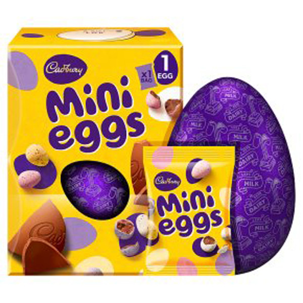 Cadbury - Mini Eggs Large Easter Egg, 181g
