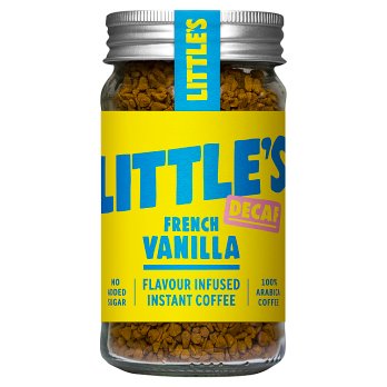 Little's  - Decaf French Vanilla  Flavour Infused Instant Coffee, 50g