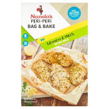 Nando's - Peri-Peri Bag & Bake - Lemon & Herb, Extra Mild, 20g