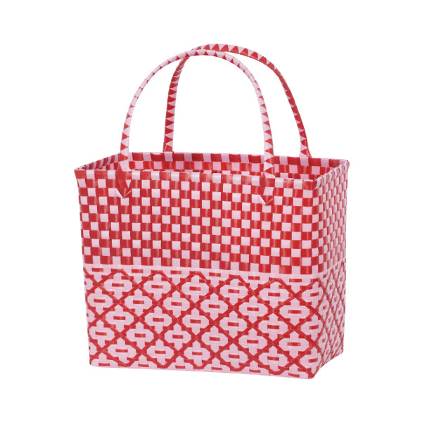 Overbeck and Friends - City Shopper, Einkaufskorb - Jacky, rot - pink