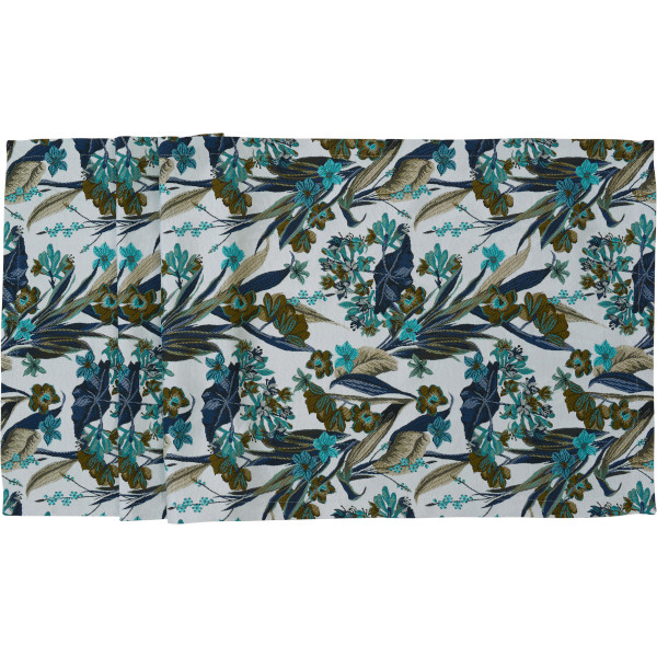 Sander Jacquard Tischset / Placemat - Virginia / Floral, 35 x 50 cm