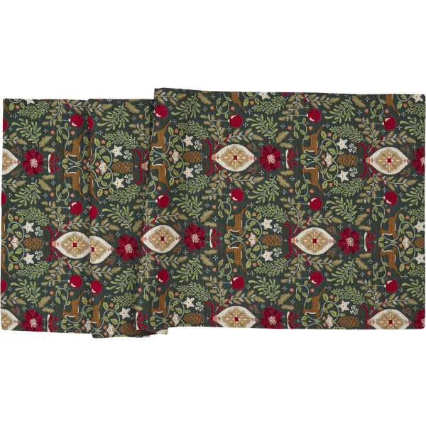 Sander - Tischdecke / Mitteldecke - Dexter, 85 x 85cm, Farbe 02, Green