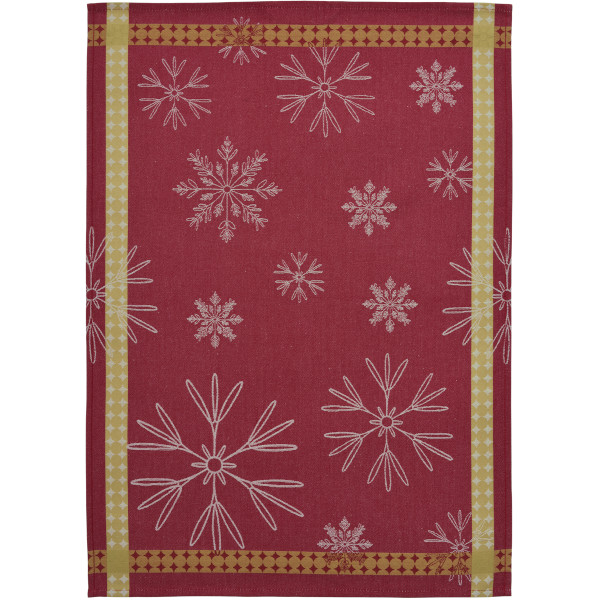 Sander - Geschirrtuch - Weihnachten - Vail, Farbe: 01, red / rot