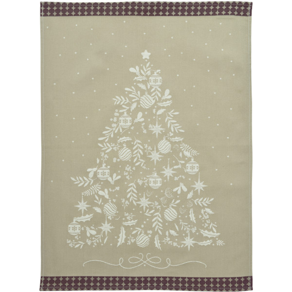 Sander - Geschirrtuch - Weihnachten - Chef Tree, Farbe: 60, linen / Leinen