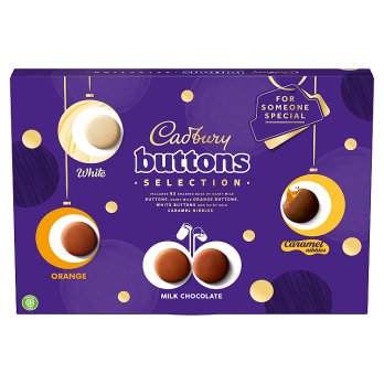 Cadbury -   Buttons Selection -  4 x 85g (340g)