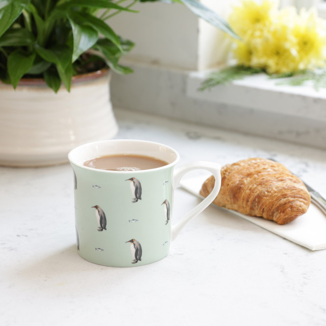 KitchenCraft - Penguin / Pinguin - Porzellantasse, 300ml – Bild 3