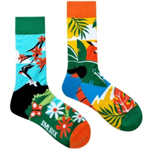 Musthaves – Bunte, lustige  Socken Unisex – BIrds / Vögel - Einheitsgröße Gr. 38 - 42