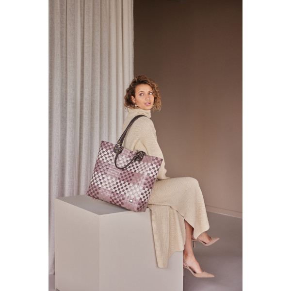 Handed By - Dual, Shopper Size L - Farbe: rustic pink mix – Bild 2