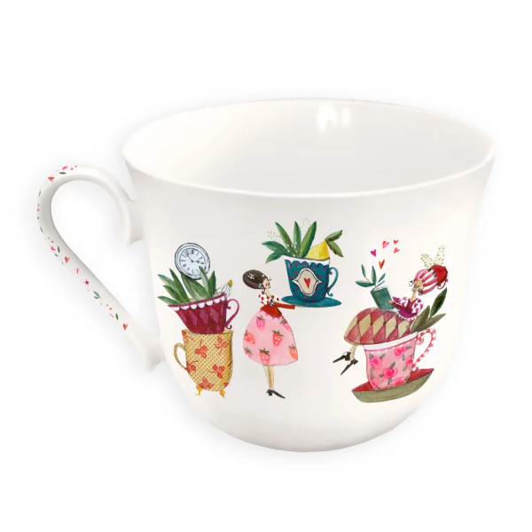 Grätz Verlag - Silke Leffler - Porzellantasse / Teetasse - Tea Time – Bild 2