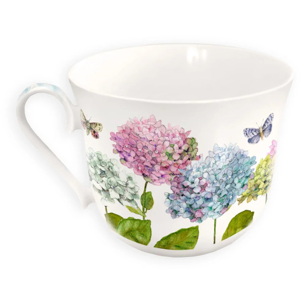Grätz Verlag - Daniela Drescher - Porzellantasse / Teetasse - Hortensie – Bild 2