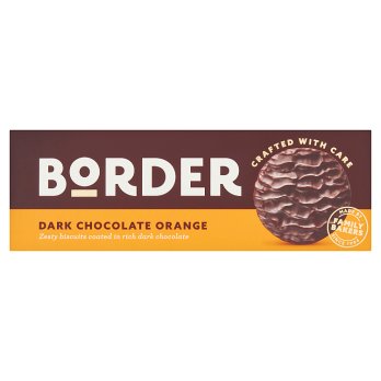 Border - Dark Chocolate Orange Biscuits, 150g