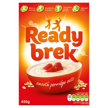 Weetabix - Ready Brek, Smooth Porridge Oats Original, 450g