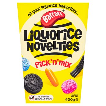 Barratt -  Pick 'n' Mix Liquorice Novelties,  400g