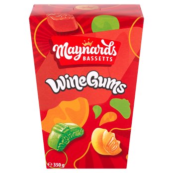 Maynards Bassetts  - Wine Gums / Wein Gummis,  350g