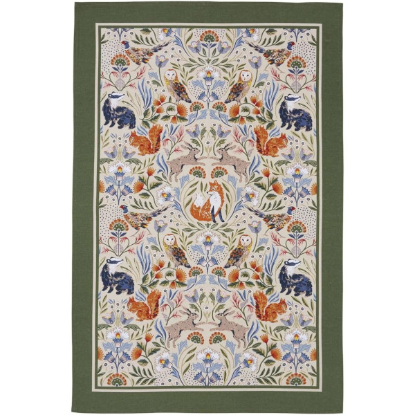 Ulster Weavers - Geschirrtuch / Tea Towel - Blackthorn - Waldtiere