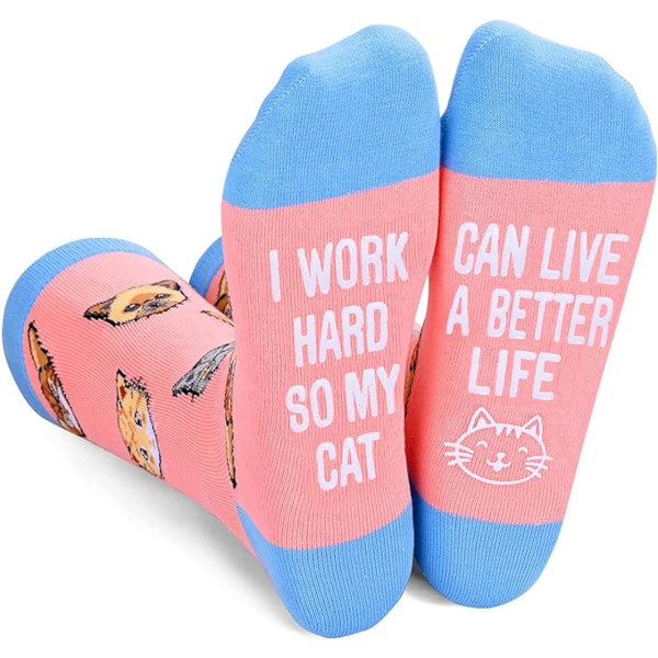Musthaves – Bunte, lustige  Socken Unisex – Cats / Katzen - Einheitsgröße Gr. 38 - 45