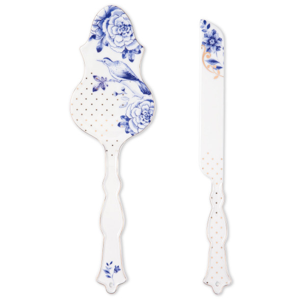 PiP Studio -  Cake Server Set / Tortenheber und Messer - Royal White
