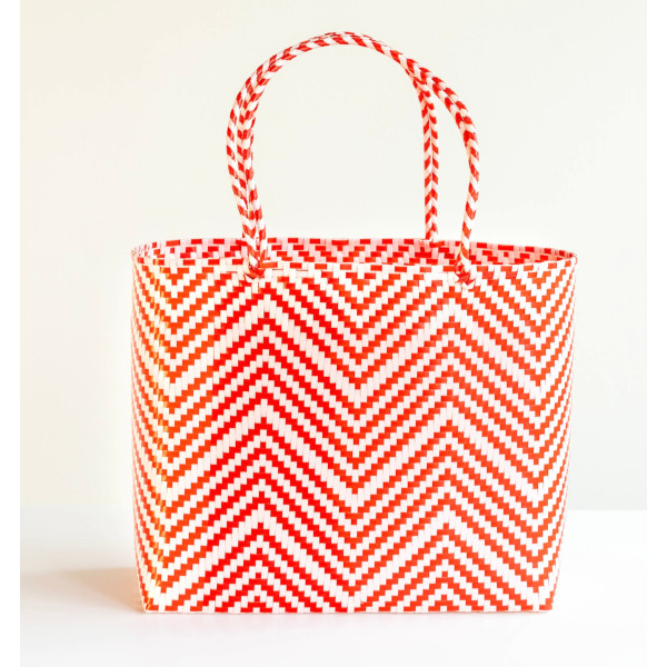 Overbeck and Friends - Wave Shopper XL, rot-weiss