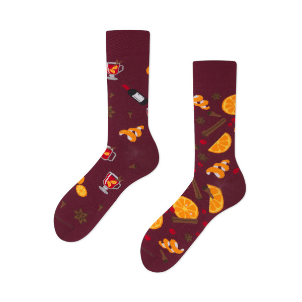Many Mornings – verrückte, bunte mismatched Socken – Winter Mood / Winter Gefühl Gr. 35-38