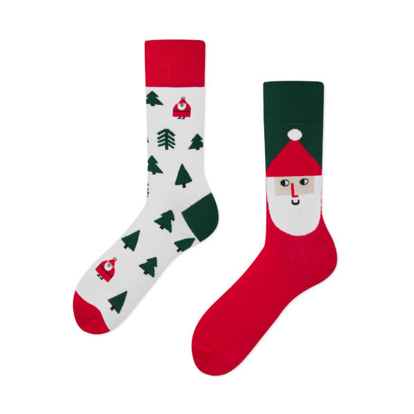 Many Mornings – verrückte, bunte mismatched Socken – The little Claus, Gr. 35-38