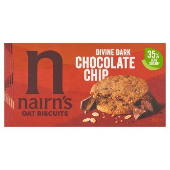 Nairn's - Dark Chocolate Chip Oat Biscuits, 200g