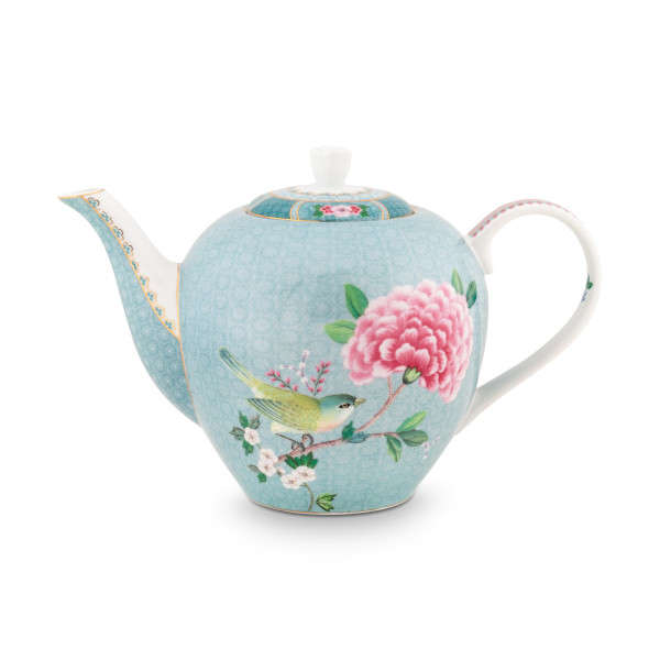 Pip Studio - Tea Pot / Teekanne - Blushing Birds, Blue - 1,6l – Bild 2