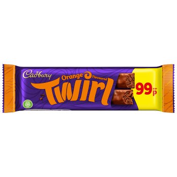 Cadbury Twirl Orange - 2 Fingers , 43g