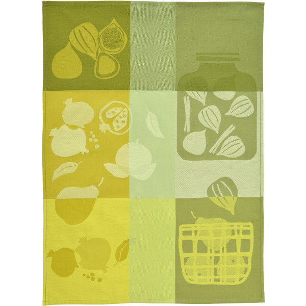 Sander Geschirrtuch  - Amalfi - Farbe: 06, olive - Obst