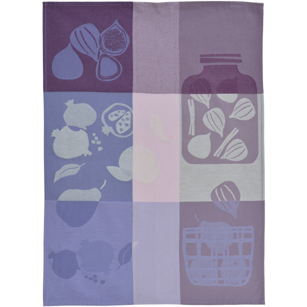 Sander Geschirrtuch  - Amalfi - Farbe: 35, Lilac- Obst