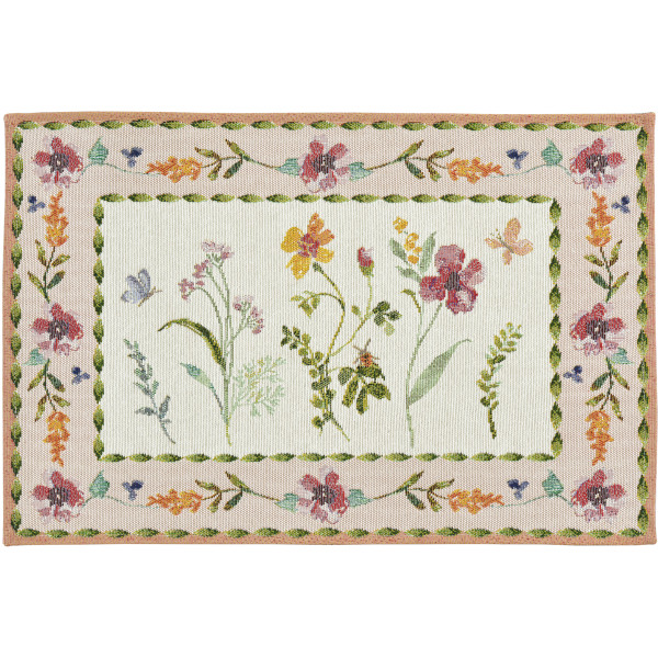 Sander Gobelin Tischset / Placemat - Blossom Garland , 32 x 48 cm
