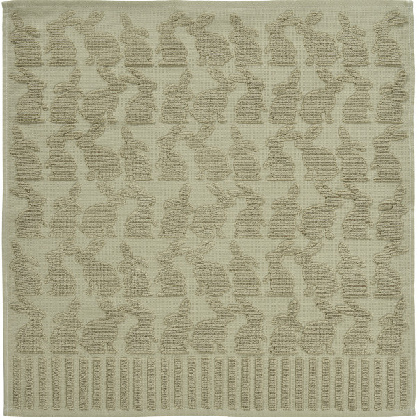 Sander - Küchenhandtuch - Pascha, Farbe: 19, Beige - Frottier / Frottee, 50 x 50cm, Hasen