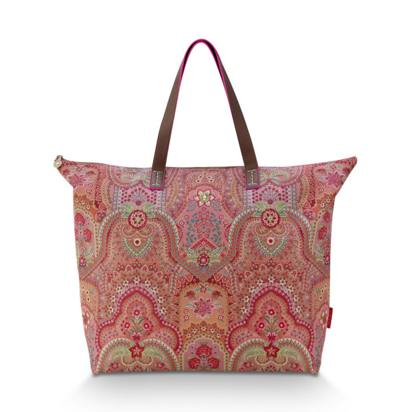 Pip Studio - Tilda Tote Bag Large Jabali, Red - Weekender