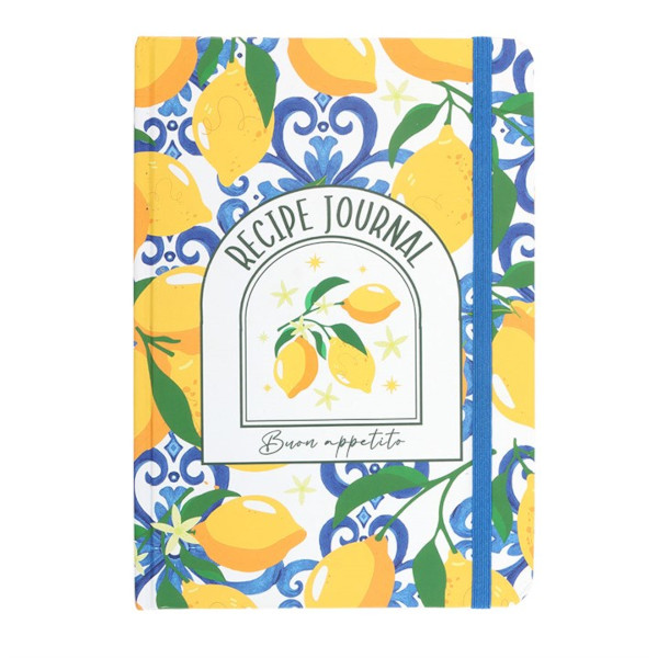 Something Different - Recipe Journal - Rezeptbuch - La Dolce Vita , Lemons / Zitronen