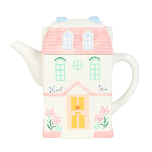 Something Different - Pastel House - Teekanne in Form eines Hauses, 1300ml